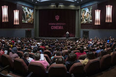 Interior of the IU Cinema.